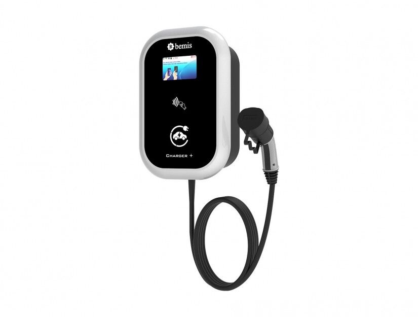 BEMİS BEV-1332-2352 Ekranlı Kablo Ucu Prizli Model 2 Charger Plus (Kablo 5m.) 7,4 kw (Monofaze)