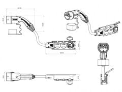 BEMİS BEV2L-3203-3203 V2L 3'lü Uzatma Priz Adaptör (3m Kablolu)