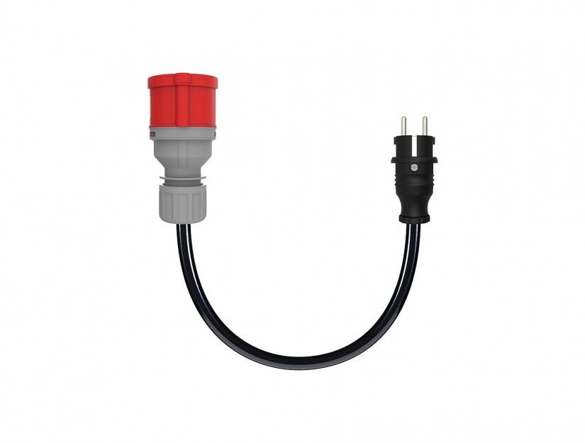 BEMİS BKT-0108-2211 Cee Norm Adaptör 3x2,5 Ttr 1/16A Fiş - 5/16A Priz (30cm Kablolu)