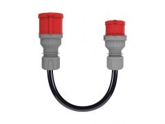 BEMİS BKT-0711-2511 Cee Norm Adaptör 5x2,5 Ttr 5/16A Fiş - 5/32A Priz (30cm Kablolu)