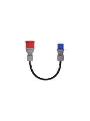 Cee Norm Adaptör 3x6 Ttr (30cm Kablolu) 3/32A Fiş - 5/32A Priz - BKT-8112-1211