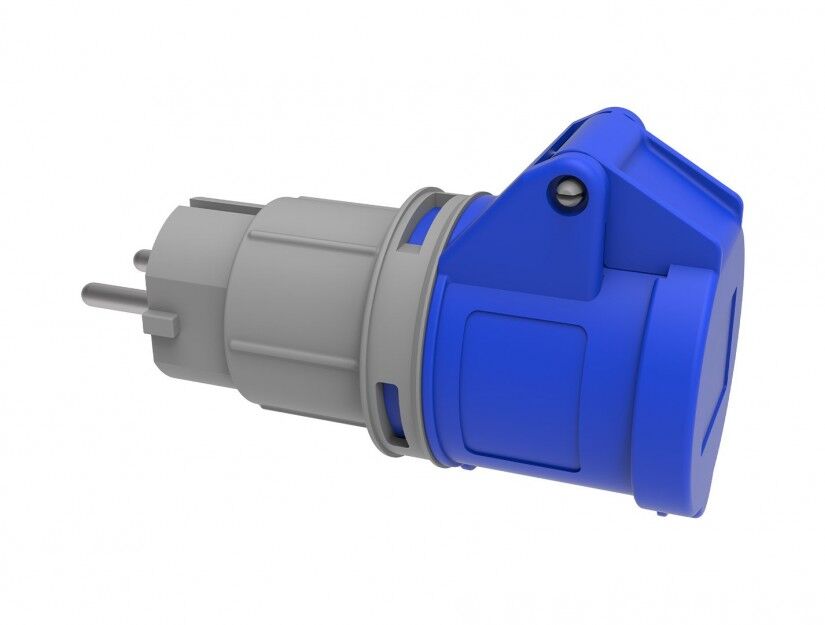 Adaptör 3x2,5 Ttr 1/16A Fiş - 3/16A Priz - BKT-0106-2000