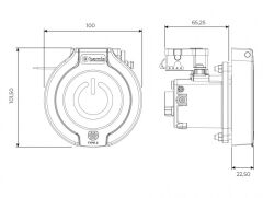 Pano Prizi 4 Noktadan Montajlı (Monofaze) - BEV-3016-4320