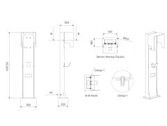 Pedestal - BAK-8300-0000